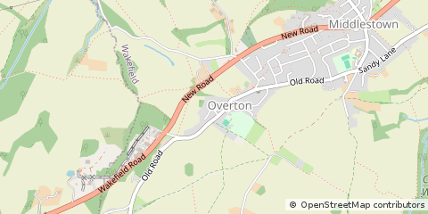 Map of Wakefield