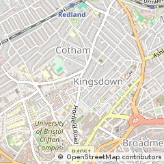 Map of Bristol