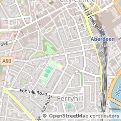 Map of Aberdeen