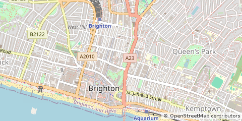 Map of Brighton