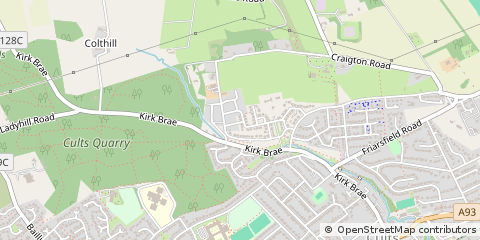 Map of Aberdeen