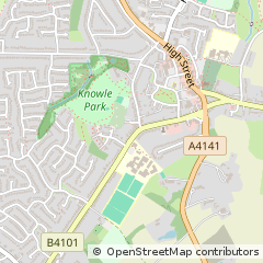 Map of Wolverhampton, West Midlands