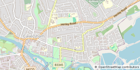 Map of Reading
