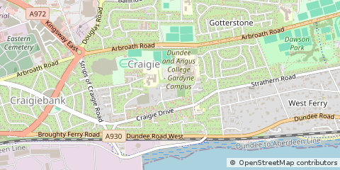 Map of Angus