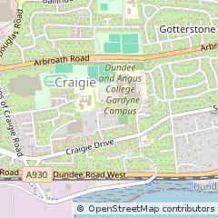 Map of Angus