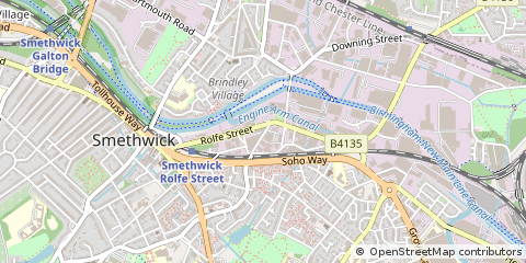 Map of Smethwick