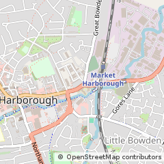 Map of Market Harborough