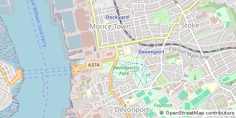 Map of Plymouth