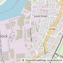 Map of South Shields
