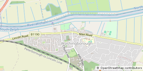 Map of Lincoln, Lincolnshire