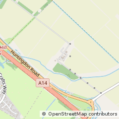 Map of Oakington, Cambridge
