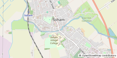 Map of ELY, Cambridgeshire