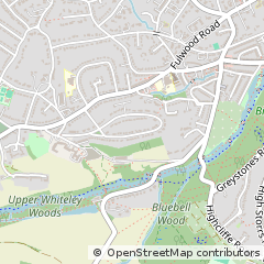 Map of Sheffield