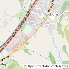 Map of Colwyn BAY, Conwy