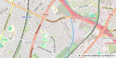 Map of Manchester
