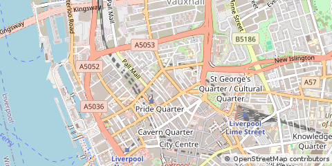 Map of Liverpool