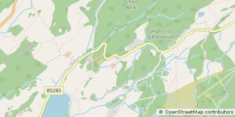 Map of Cumbria