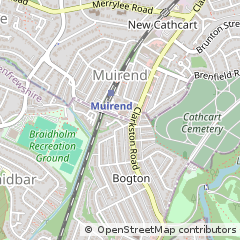 Map of Glasgow