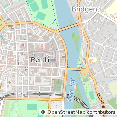 Map of Perth, Perthshire