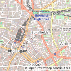 Map of London, E1 6AG