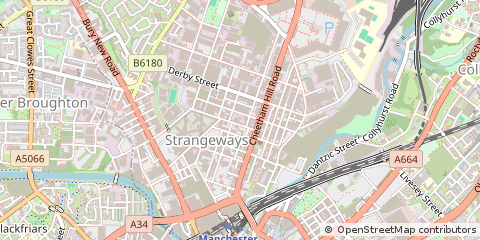 Map of Manchester