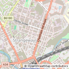 Map of Manchester