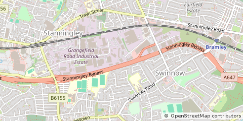 Map of Leeds