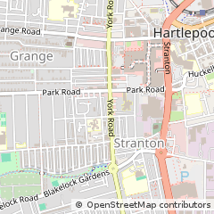 Map of Hartlepool