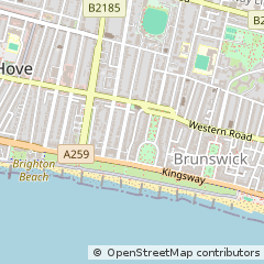 Map of East Sussex, Croydon