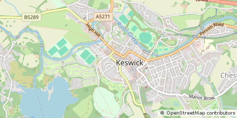Map of Cumbria