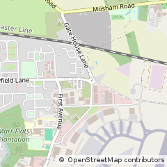 Map of Doncaster