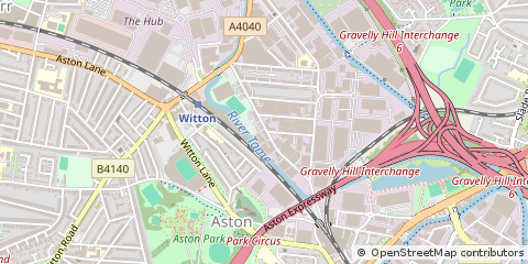 Map of Birmingham