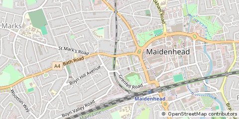 Map of Maidenhead