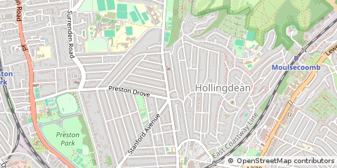Map of Brighton