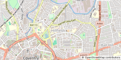 Map of Coventry