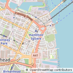 Map of Birkenhead