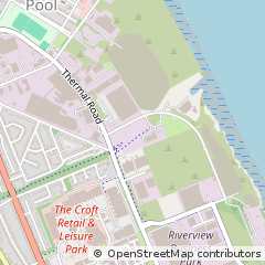 Map of Bromborough, Wirral