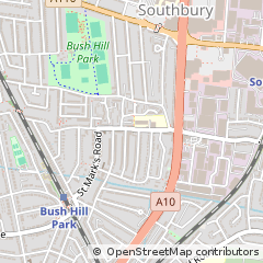 Map of Enfield, Middlesex