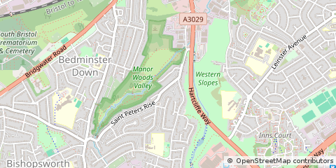 Map of Bristol