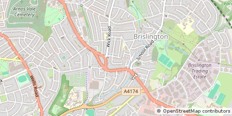 Map of Bristol
