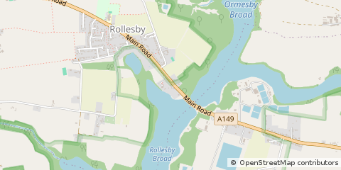 Map of Great Yarmouth, Norfolk