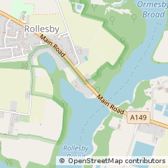 Map of Great Yarmouth, Norfolk
