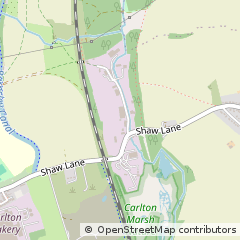 Map of Barnsley, South Yorkshire