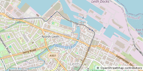 Map of Edinburgh