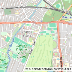 Map of Roehampton, London