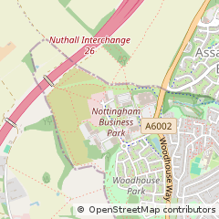Map of Nottingham