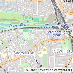 Map of Peterborough