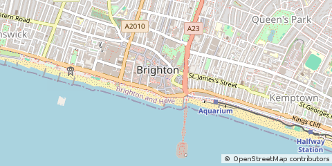 Map of East Sussex