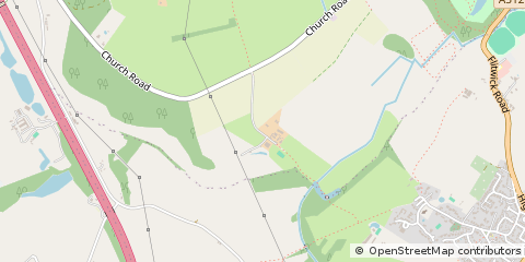 Map of Flitwick, Bedfordshire