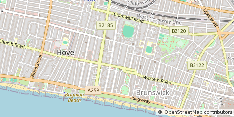 Map of Hove